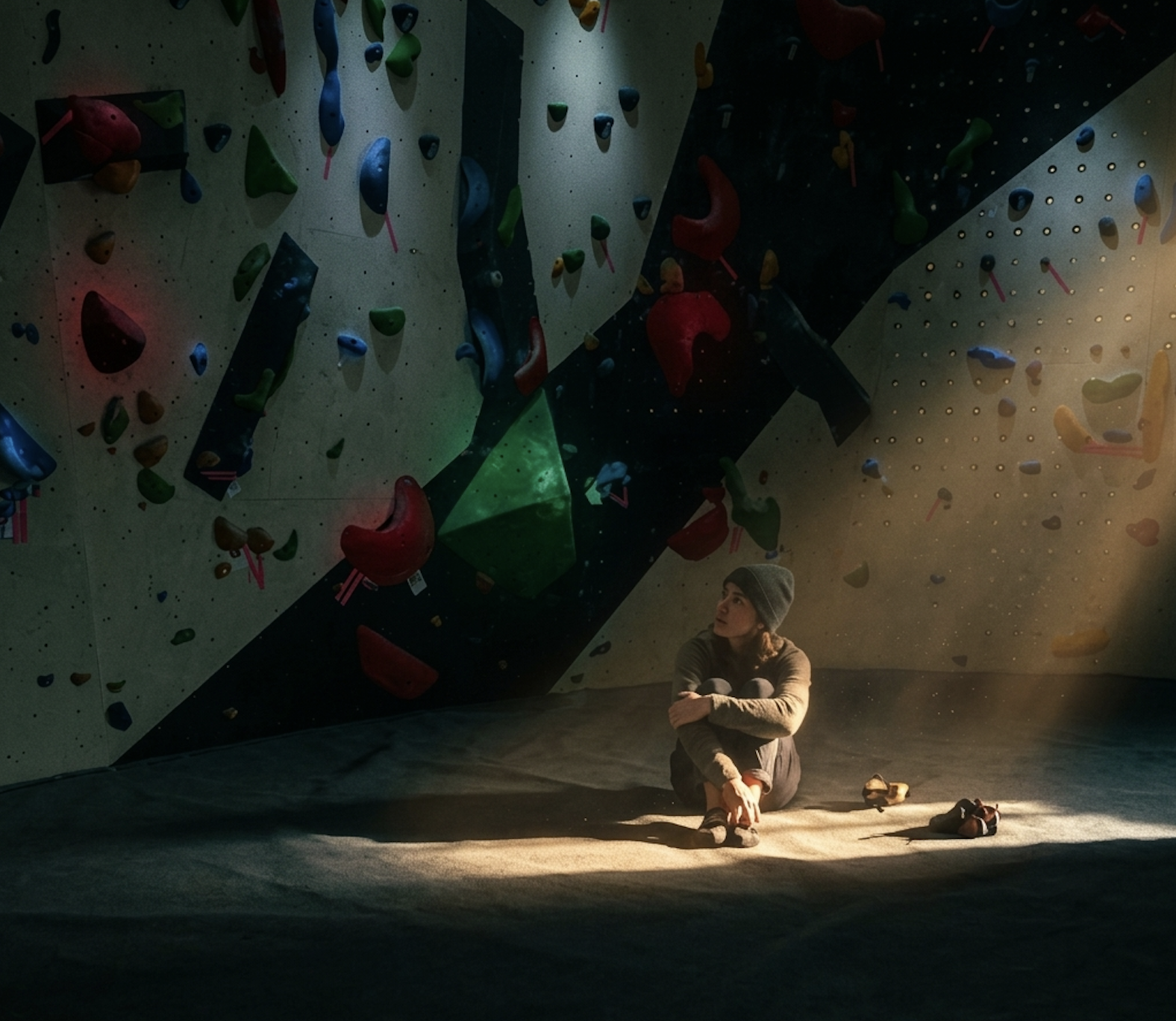 Pierwsza wizyta w Projekt Boulder — wspinaczka i atmosfera na ścianie